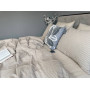 Варена бавовна постільна білизна у смужку Mini Bell+Creamy Beige в Leron - фото 4