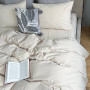 Постільна білизна варена бавовна Creamy Beige в Leron - фото 0