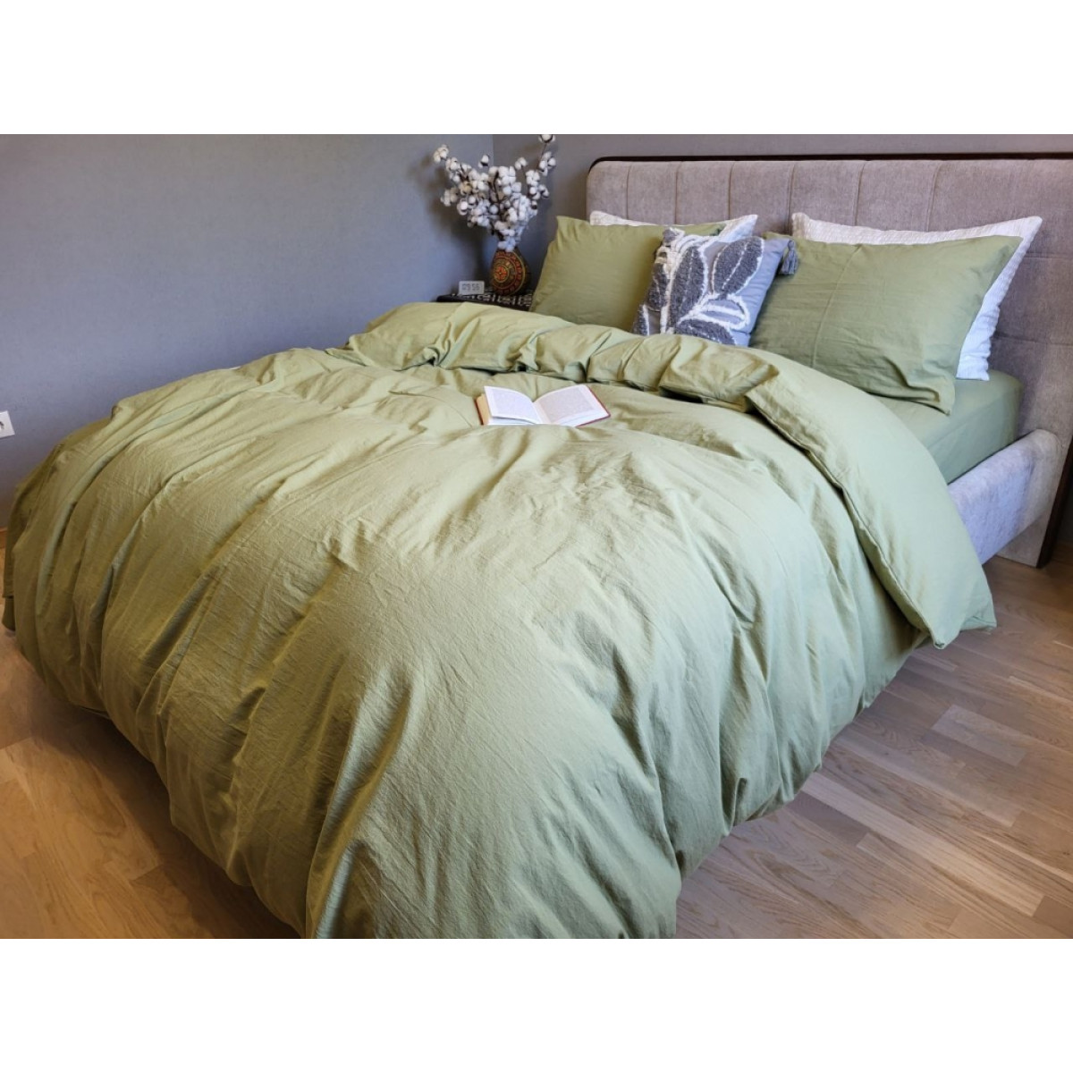 Постіль варена бавовна Luxury Green