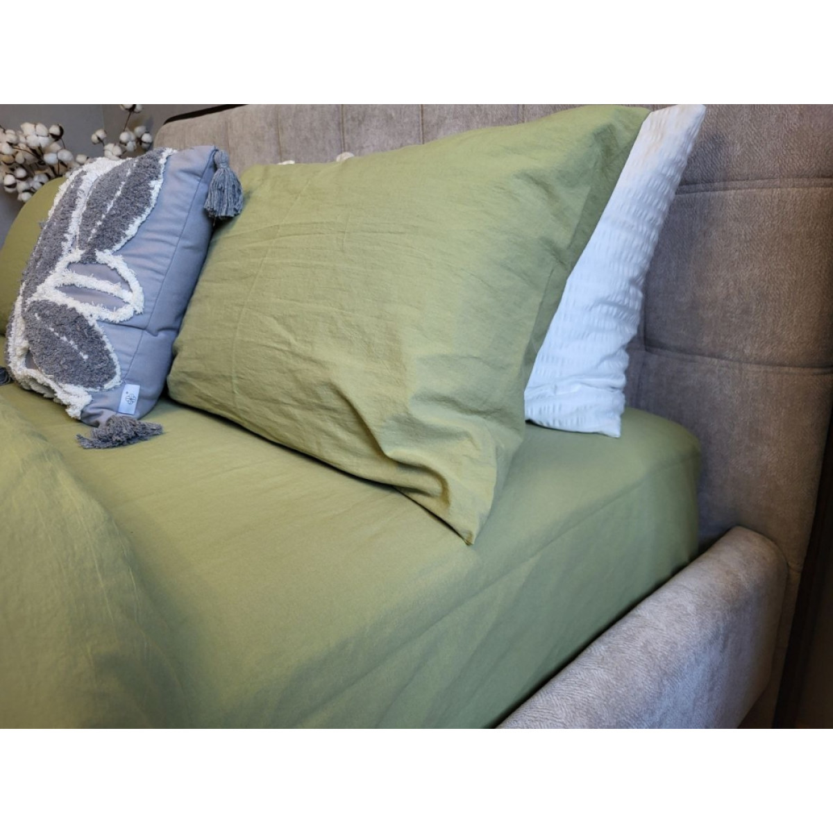 Постіль варена бавовна Luxury Green