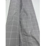 Комплект постільної білизни у клітинку варена бавовна Gray Plaid в Leron - фото 3