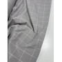 Комплект постільної білизни у клітинку варена бавовна Gray Plaid в Leron - фото 2