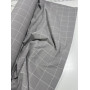Комплект постільної білизни у клітинку варена бавовна Gray Plaid в Leron - фото 1
