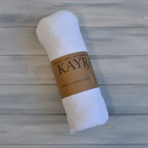 Махрове простирадло на гумці Туреччина Kayra Біле