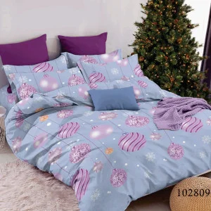 Новогоднее постельное белье бязь Волшебные Игрушки
